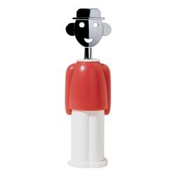 ALESSI Alessandro M. red and white corkscrew