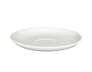 ALESSI All-Time Round Tea Cup Saucer White