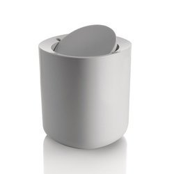 ALESSI Birillo Waste Bin White