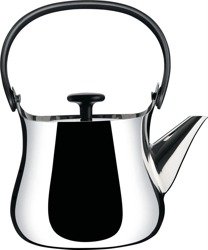 ALESSI Cha Silver-Black Teapot and Teapot