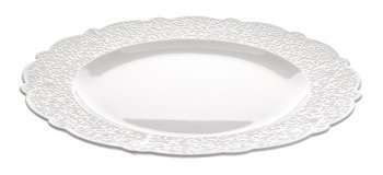 ALESSI Dressed Dinner Plate White