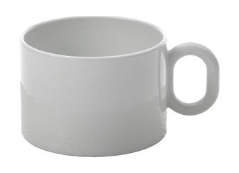 ALESSI Dressed tea cup white