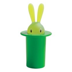 ALESSI Magic Bunny Toothpick Box Rabbit Green