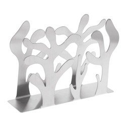 ALESSI Mediterraneo silver napkin holder