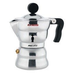 ALESSI Moka espresso maker small silver