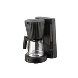 ALESSI PLISSE Drip Coffee Maker Black