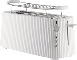 ALESSI PLISSE toaster warmer white