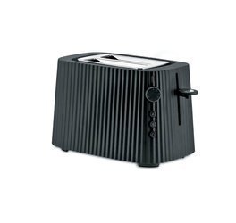 ALESSI Plissé Toaster Black