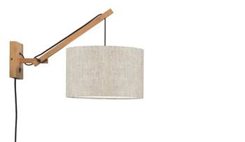 ANDES GOOD&MOJO natural beige wall lamp