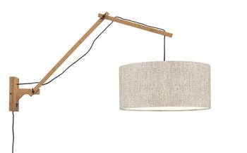 ANDES GOOD&MOJO natural beige wall lamp size L