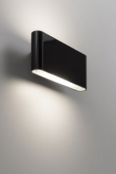 ARTEMIDE Two Flags Wall Lamp Black