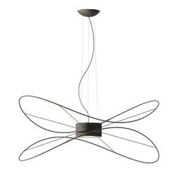 AXOLIGHT Hoops 2 black pendant lamp