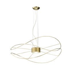 AXOLIGHT Hoops 2 gold pendant lamp