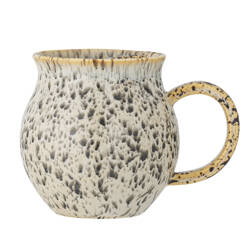 Alicia Mug, Grey, Stoneware