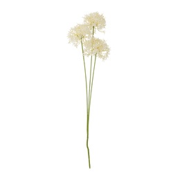 Allium Stem, White, Artificial Flowers