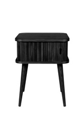 BARBIER bedside table black