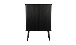 BARBIER tall cabinet black