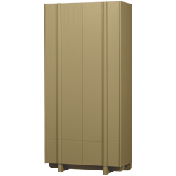 BASU wardrobe pine olive