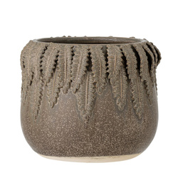 BLOOMINGVILLE ELOI brown flowerpot