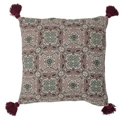 BLOOMINGVILLE FIBI purple cushion