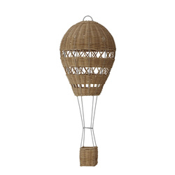 BLOOMINGVILLE HUGGI wicker balloon brown