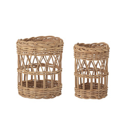 BLOOMINGVILLE JALA Basket, Set of 2 Natural