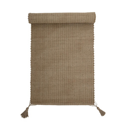 BLOOMINGVILLE KARLI jute table runner natural