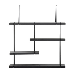 BLOOMINGVILLE LEWIS shelf black