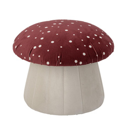 BLOOMINGVILLE LUE Toadstool Pouf Red