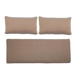 BLOOMINGVILLE MUNDO Brown Pillowcase (No Filling)