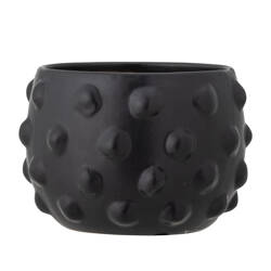 BLOOMINGVILLE PARVIN black flowerpot