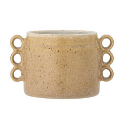 BLOOMINGVILLE SOURI brown flowerpot