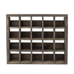 BLOOMINGVILLE TILO shelf brown