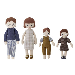 BLOOMINGVILLE WEBSTER soft doll set brown