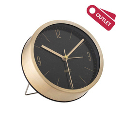 BLOOMINGVILLE table clock black (outlet)