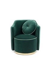 BOLD MONKEY SASSY GRANNY lounge chair dark green