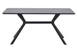 BRUNO table black 200x90cm MDF