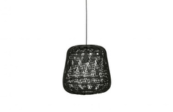 Bamboo hanging lamp MOZA black