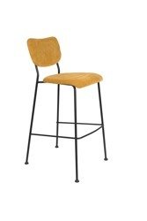 Bar stool ZUIVER BENSON mustard