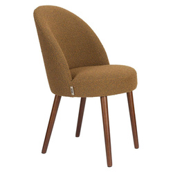 Barbara boucle ochre chair