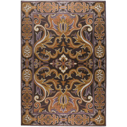 Bashmira rug 160x230 orange