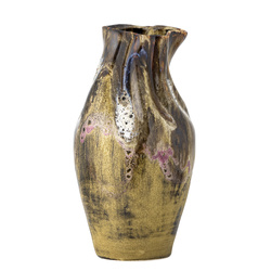 Benoit Vase, Brown, Stoneware