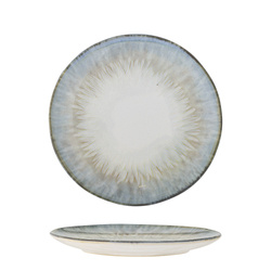 Calen Plate, Blue, Stoneware