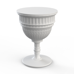 Capitol QeeBoo Stool/Table White