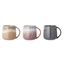 Cloe Mug, Blue, Stoneware