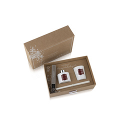 Cloves & Cinnamon Gift Set - Scented Diffuser, Candle