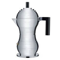 Coffee maker ALESSI Pulcina large 300 ml silver