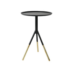 Coffee table DUTCHBONE ELIA black brass