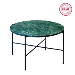 Coffee table IGNE FURNITURE CLOVER 40 cm green