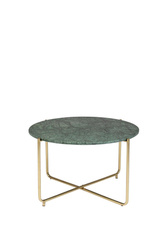 Coffee table TIMPA marble green